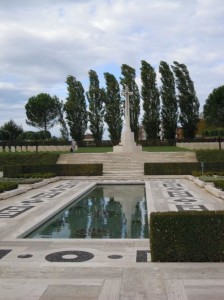 Monte Cassino War Cemetery - feel blue