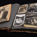 old photo album of family memories