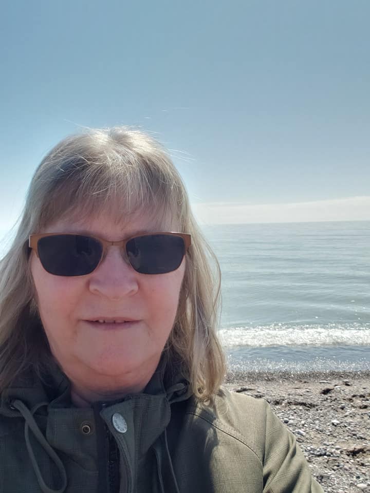 Sue in Port Stanley